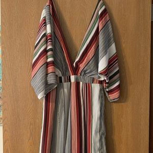 Charlotte Russe Striped Jumpsuit